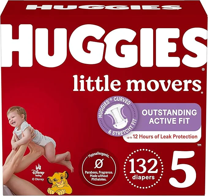 Huggies Little Movers Baby Diapers