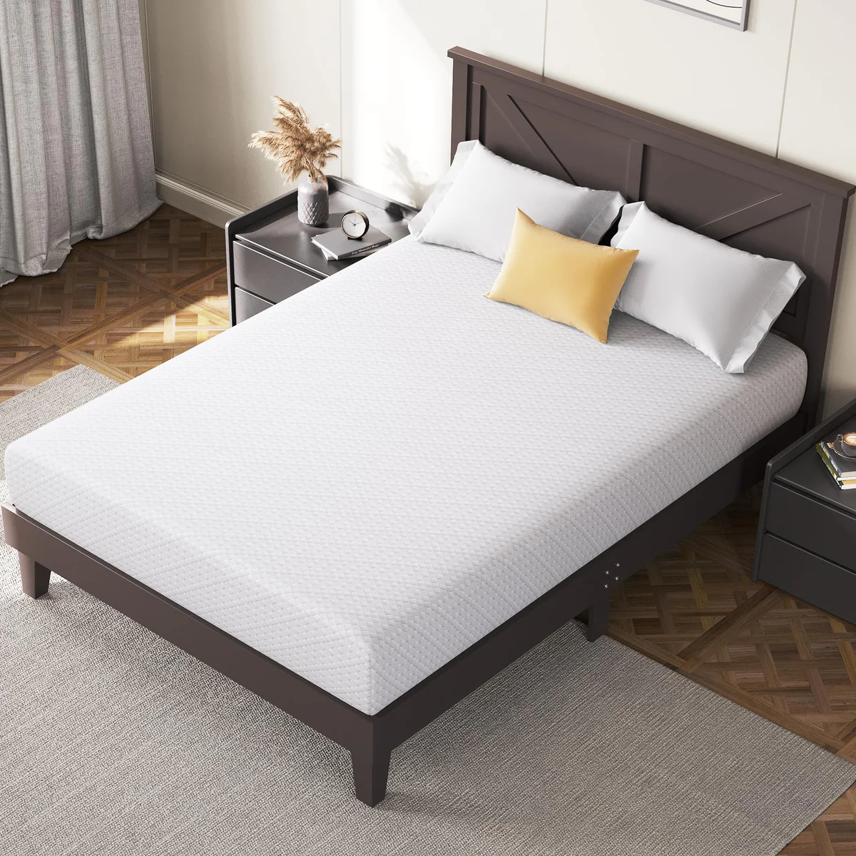 Yaheetech Cooling Gel Memory Foam Mattress