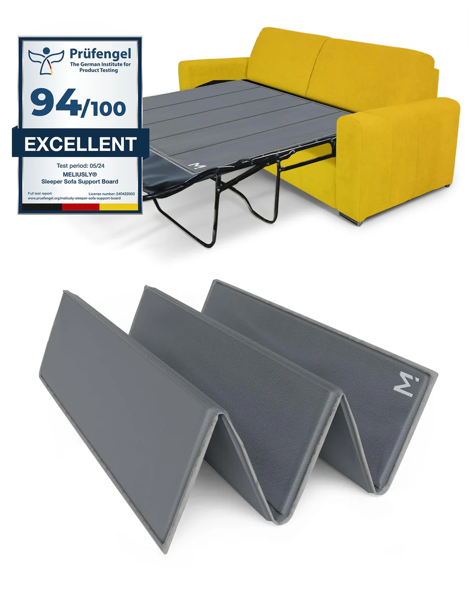 Meliusly Bunkie Board Bed Support for Sofa Sleeper
