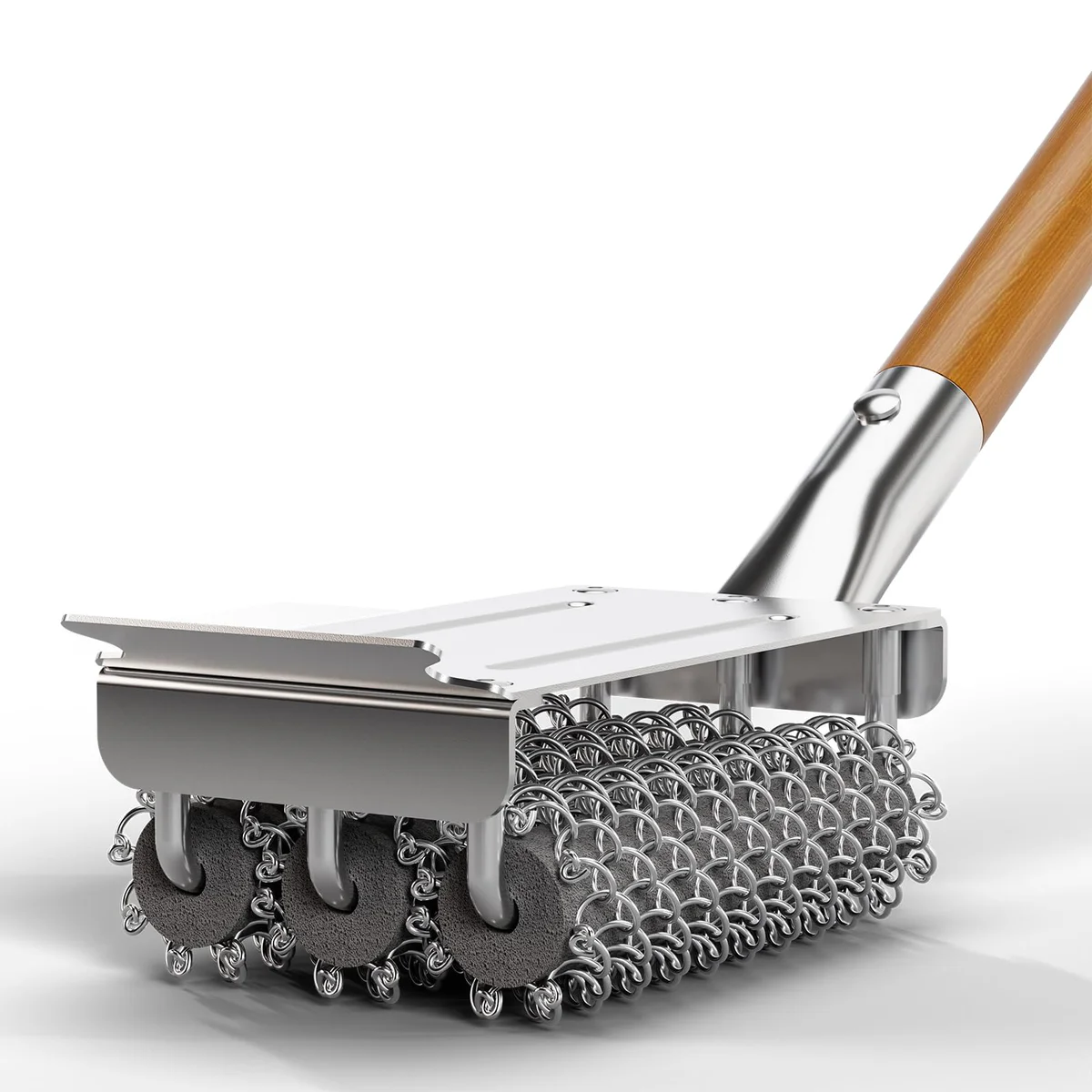 HOUSE AGAIN Grill Brush Bristle Free