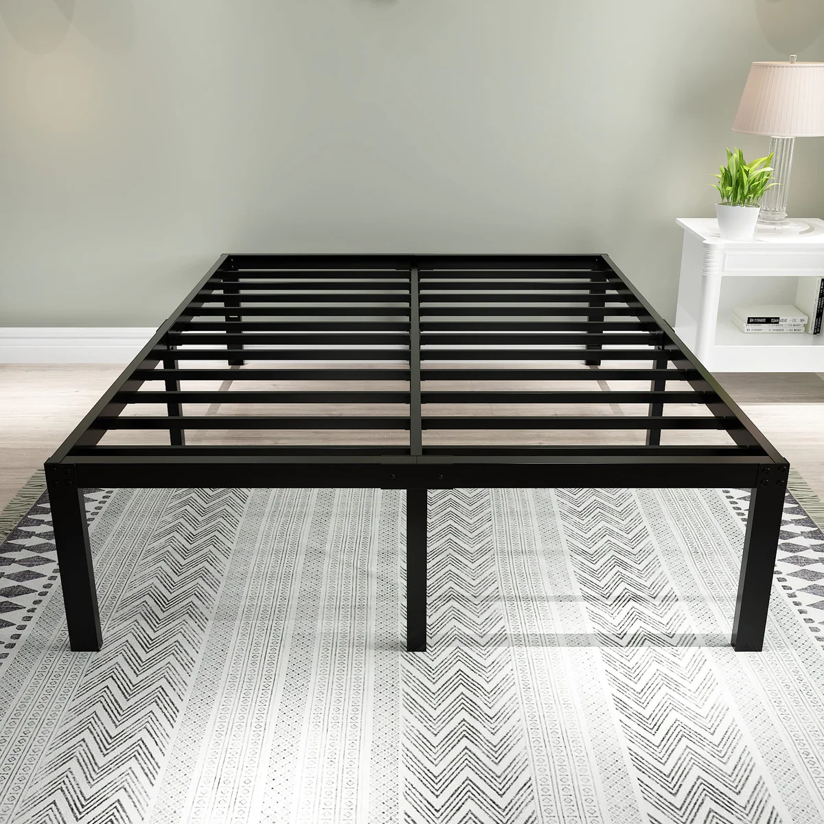 45MinST 18 Inch Tall Mattress Foundation King