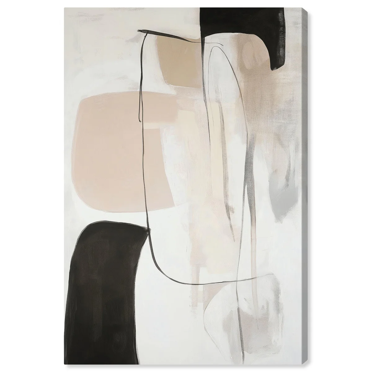 Art Remedy Geometric Harmony Abstract Canvas Art