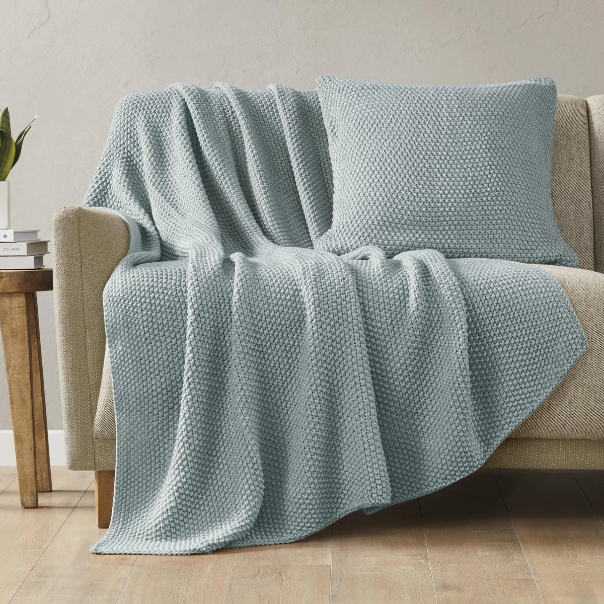 INK+IVY Bree Knit Throw Pillow Cover