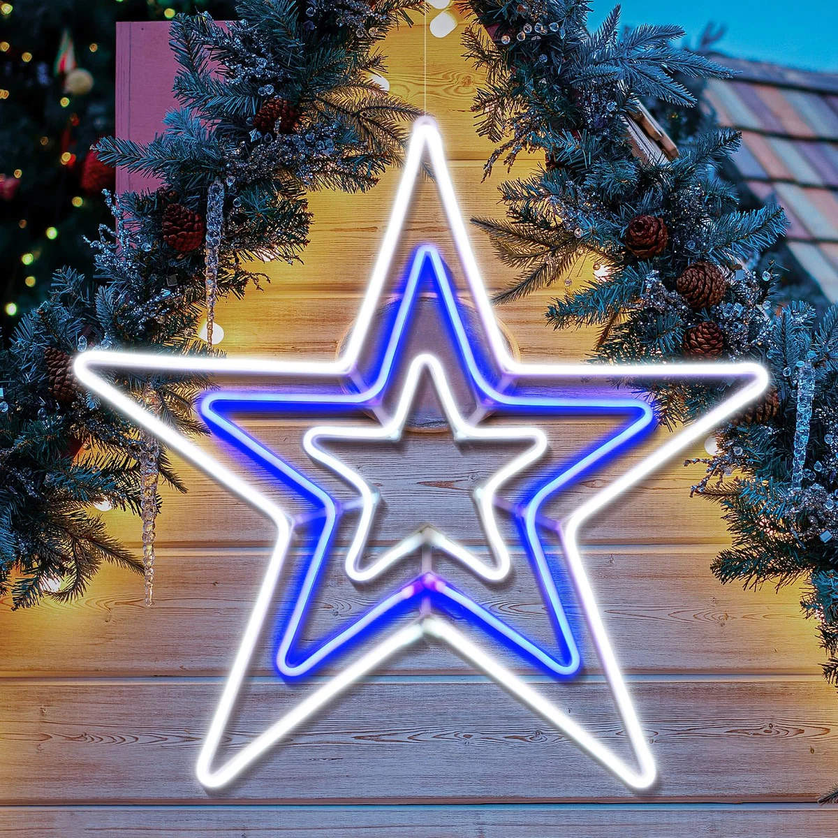 Rossesay Outdoor Christmas Star 