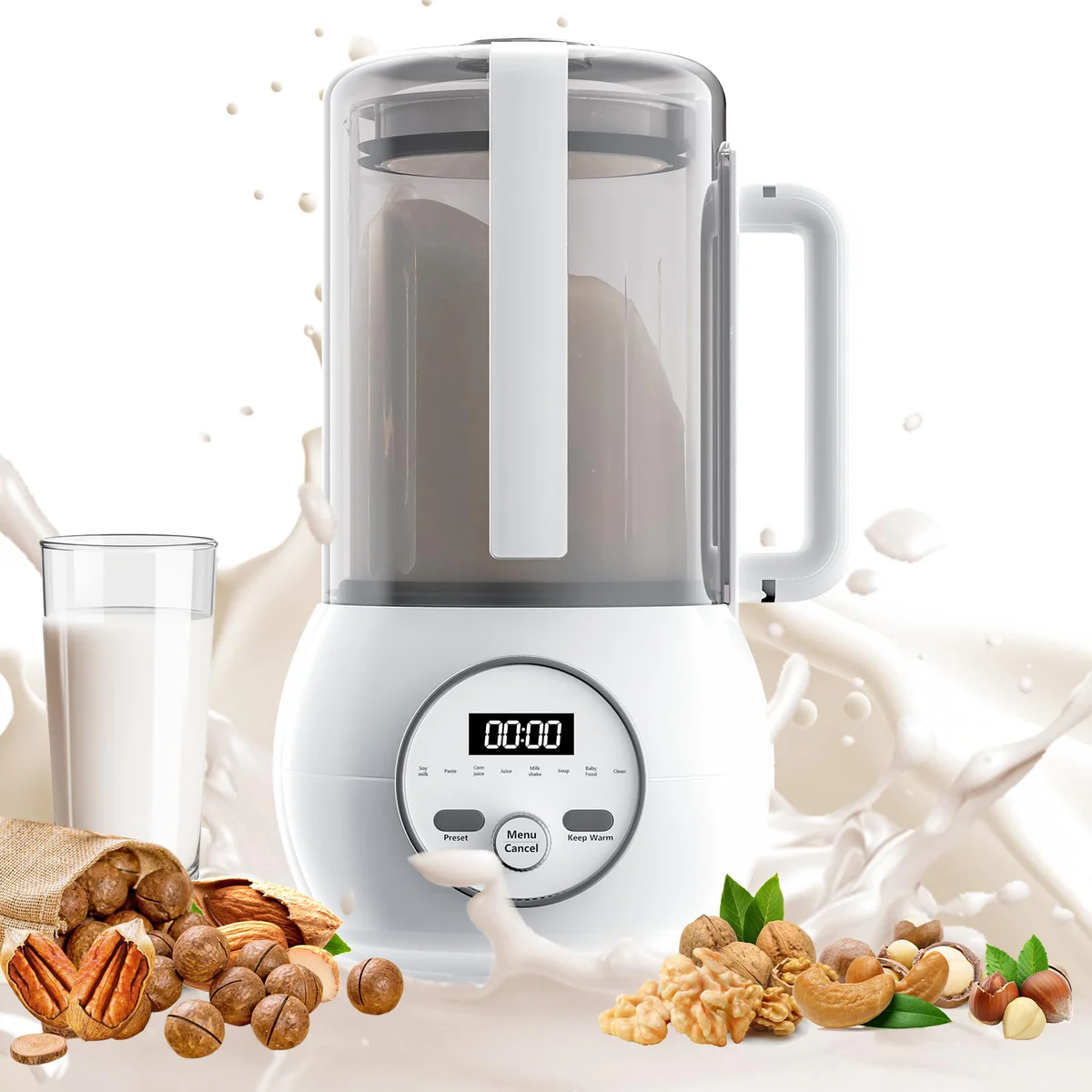 SRNPMIU Nut Milk Maker Machine