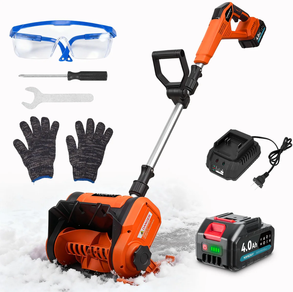 Yofidra Cordless Snow Shovel