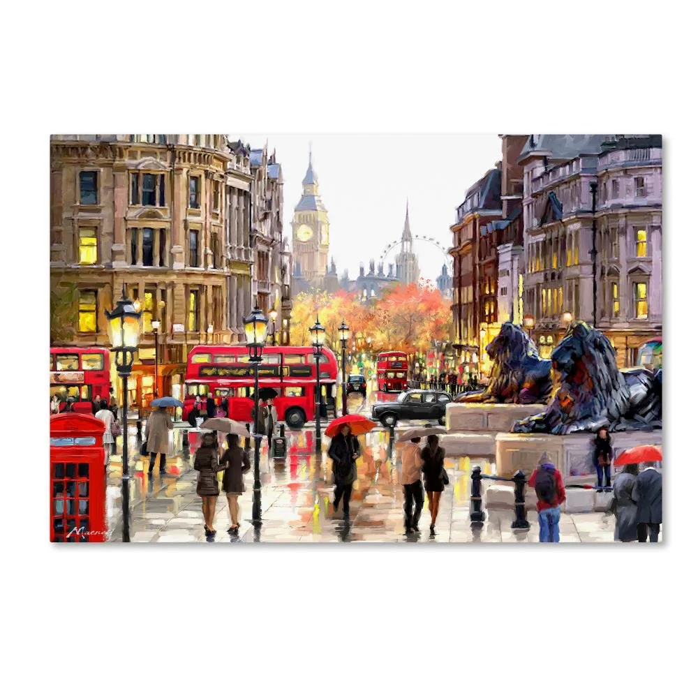 Trademark Fine Art, City Canvas Art