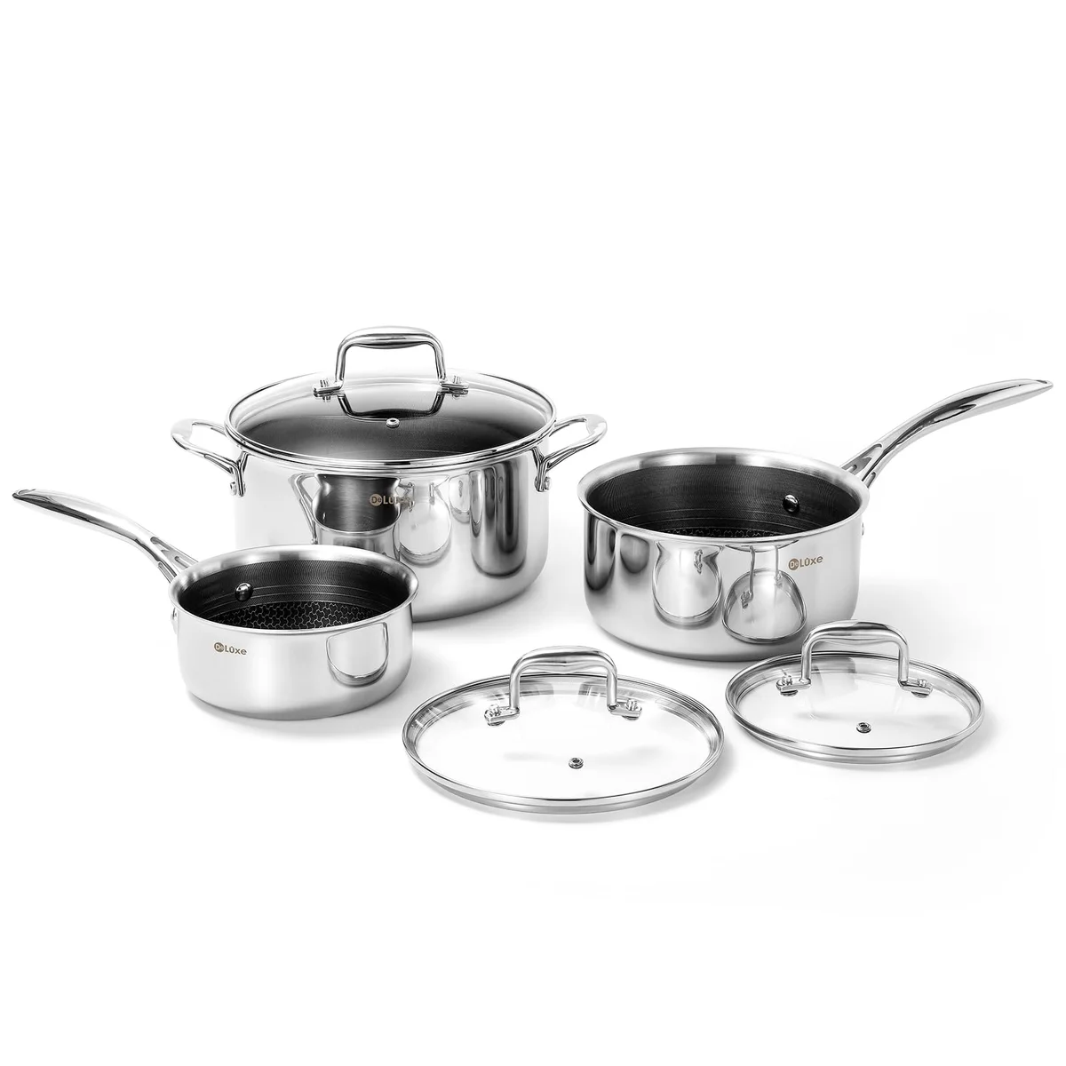 DELUXE Hybrid Nonstick Pot Set