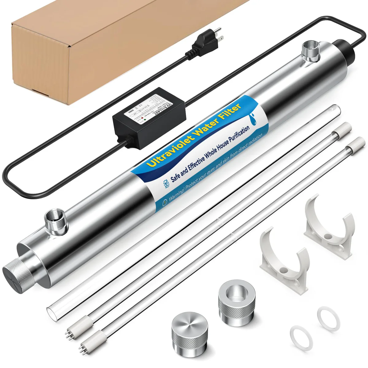 WLSINJL UV Water Filter Whole House Purifier 