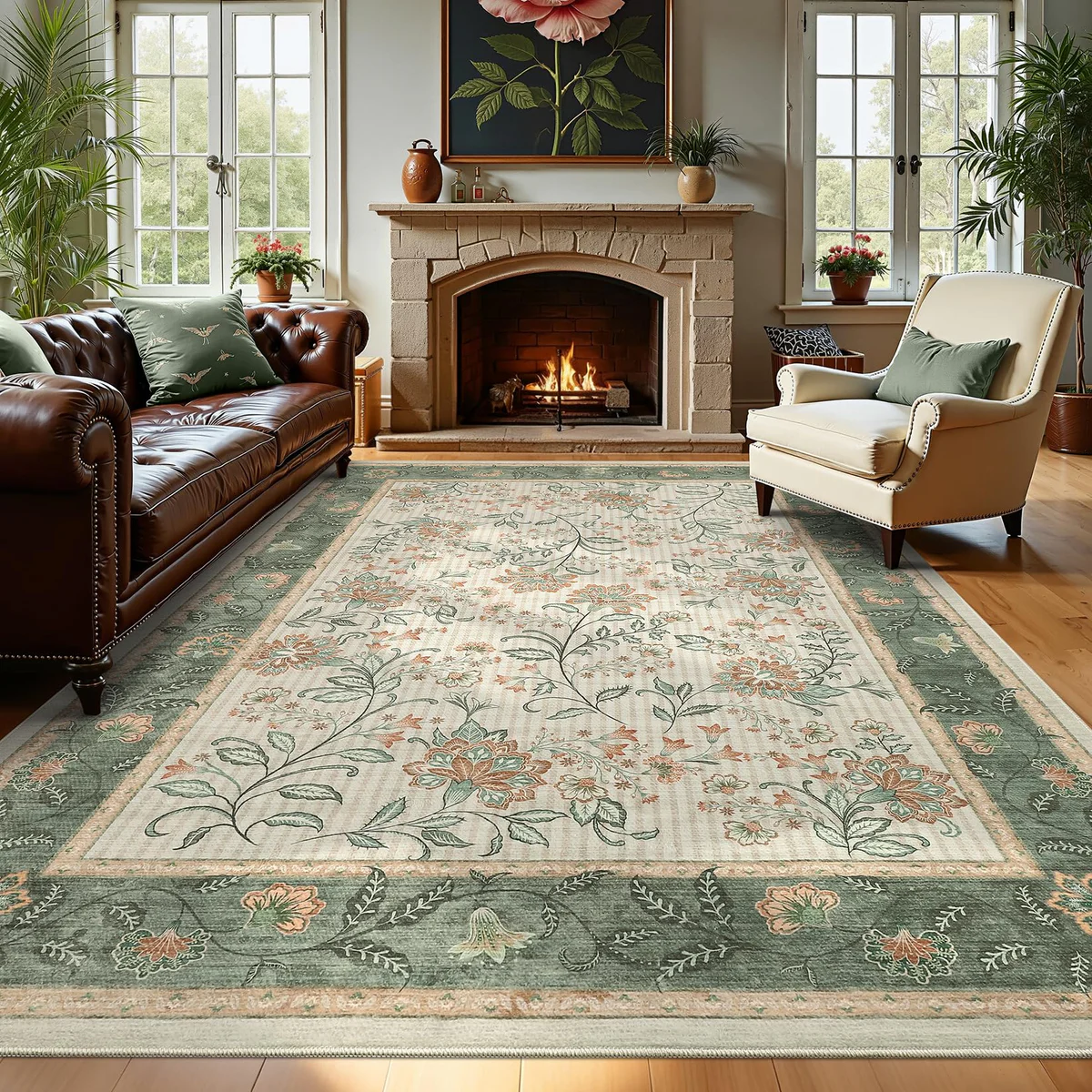 GarveeHome Abstract Area Rug