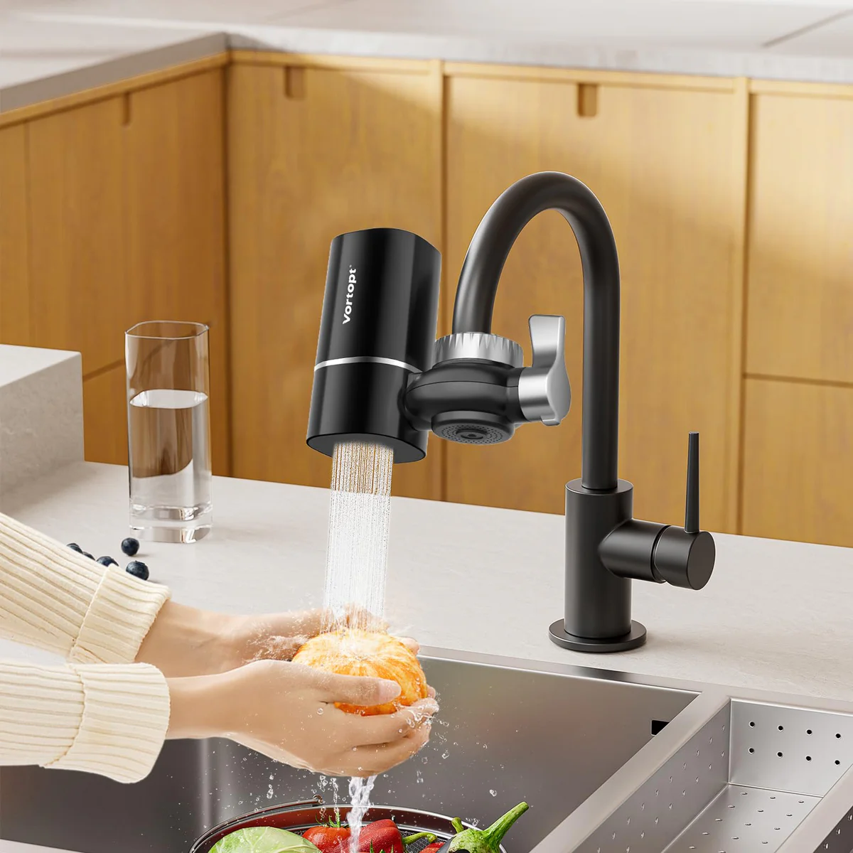 Vortopt Faucet Water Filter System