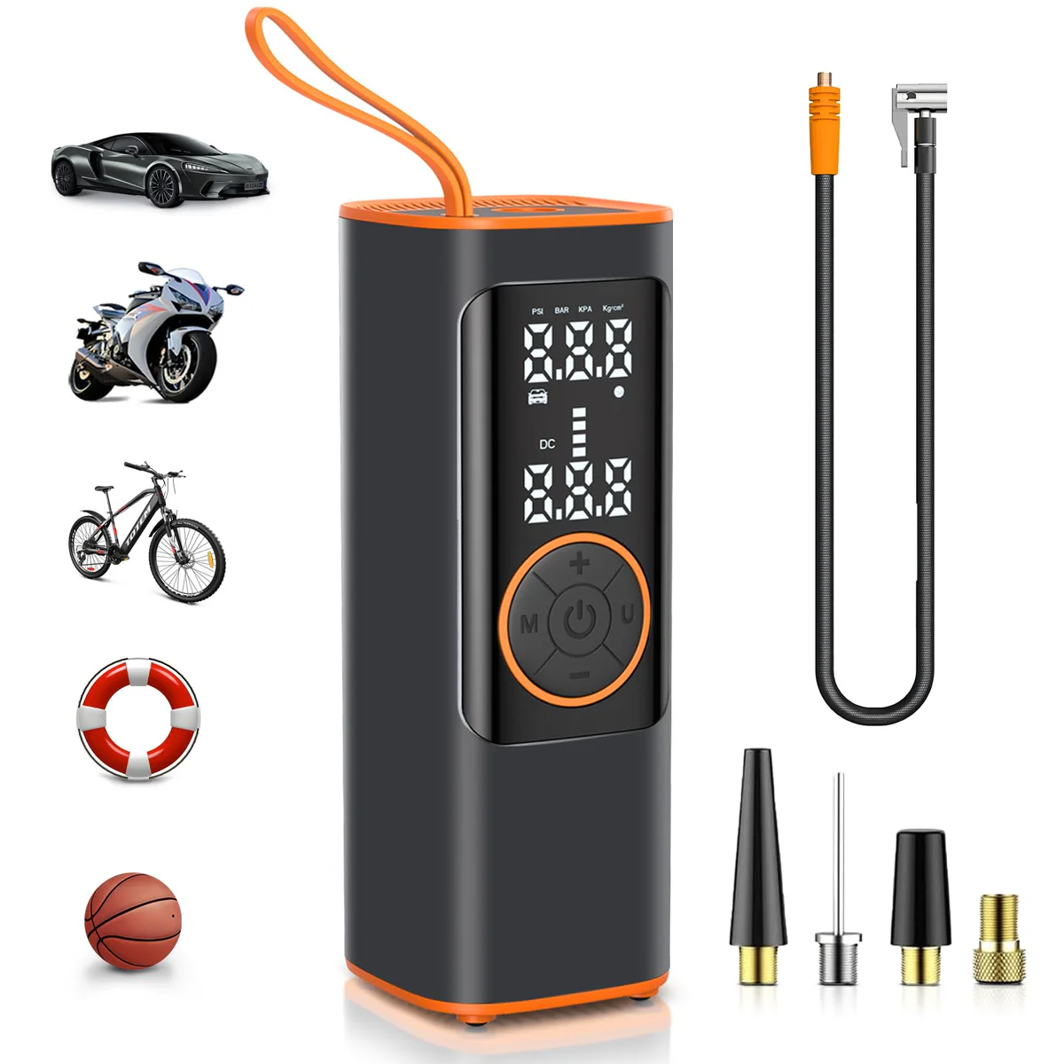 kemomu Portable Air Compressor Tire Inflator