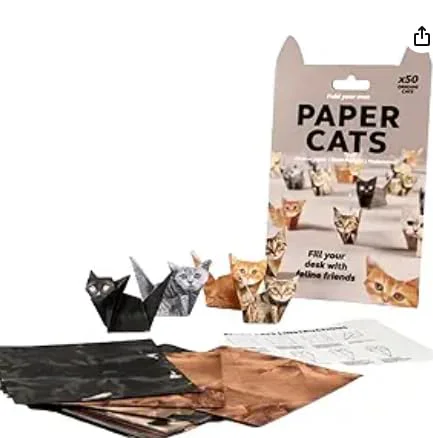 Yulifu Paper Cats Origami Kit