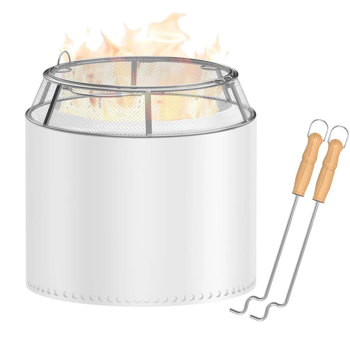 AJinTeby Fire Pit Shield