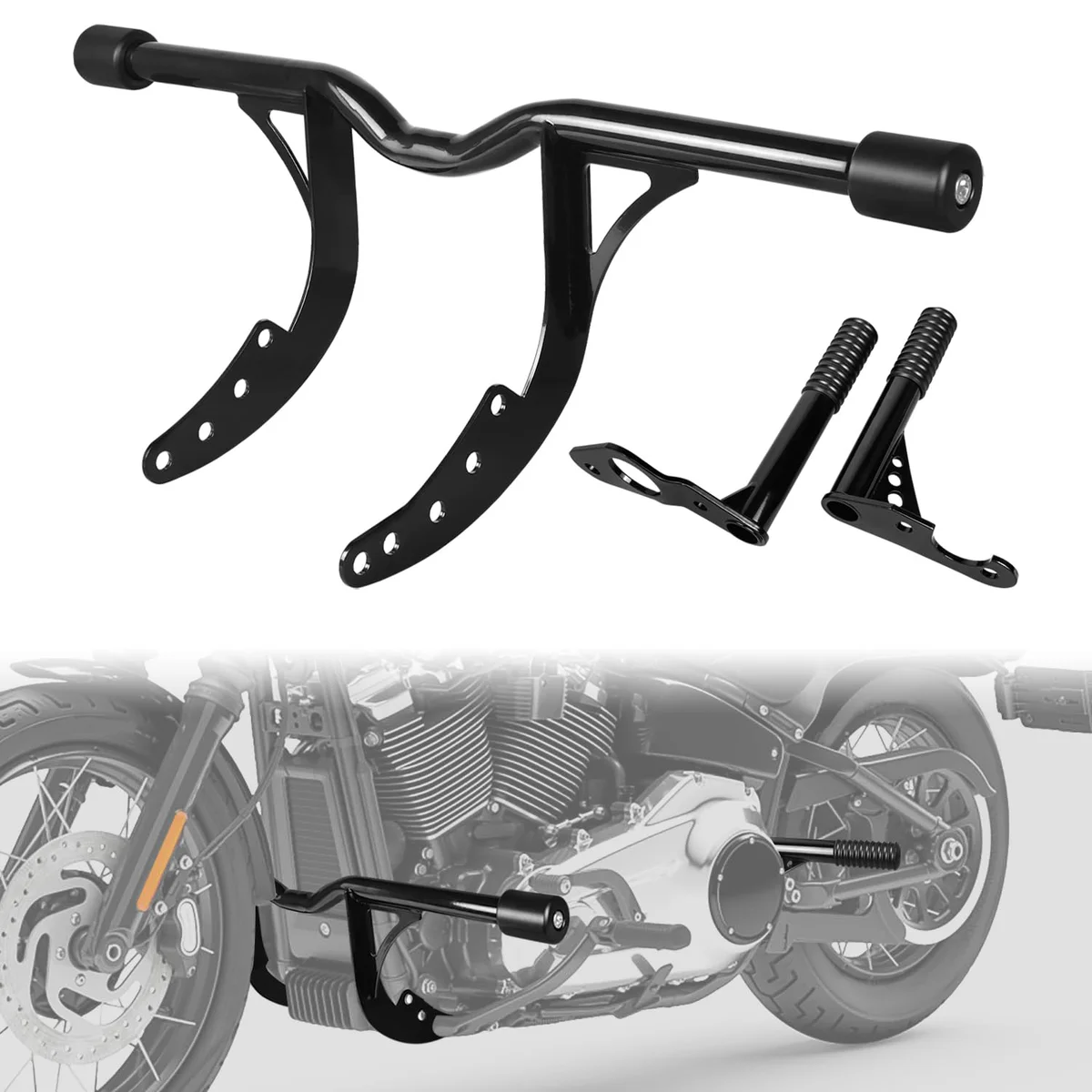 AUFER Front Highway Engine Guard Crash Bar 