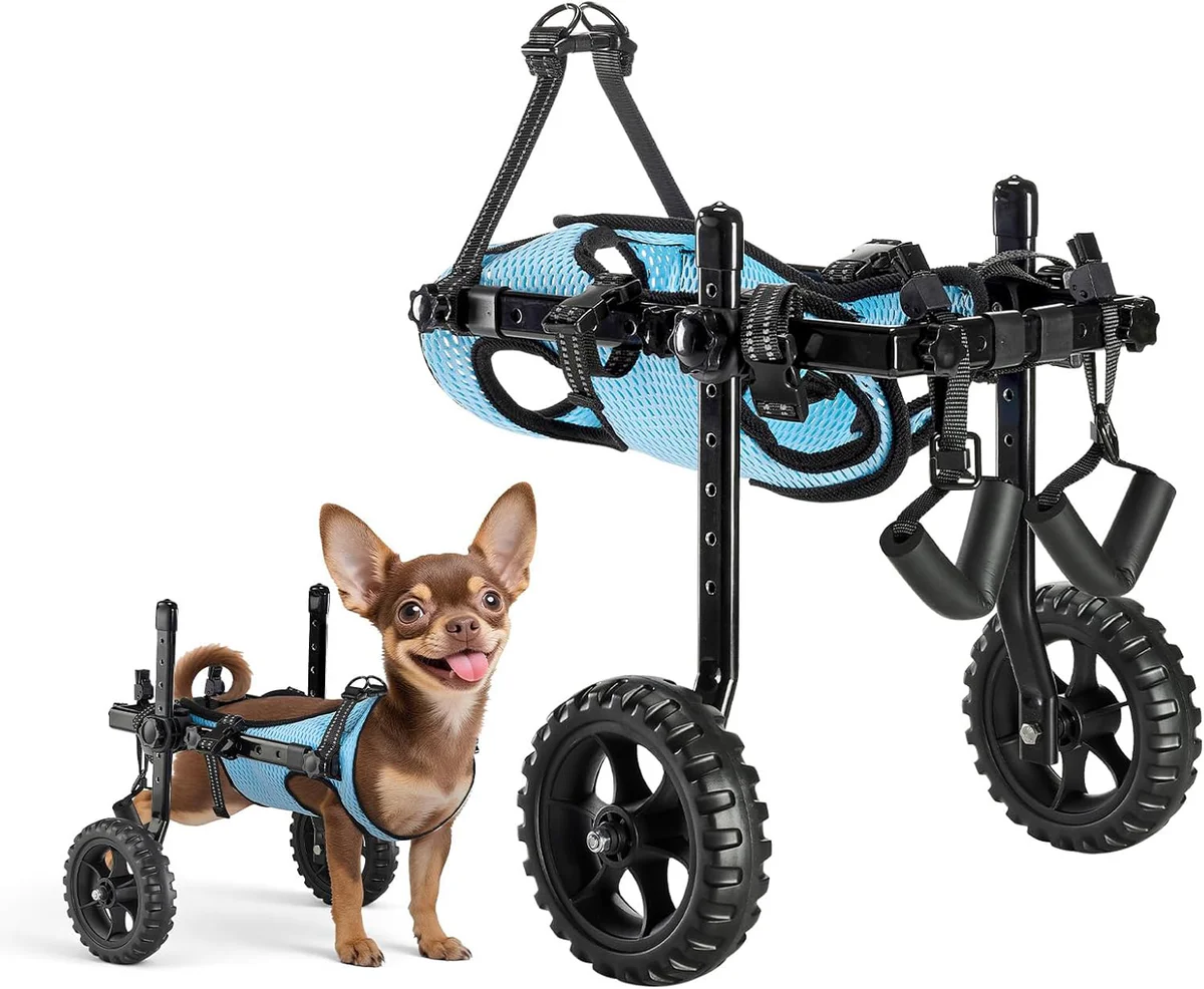 VEVOR Lightweight Adjustable Dog Wheelchair