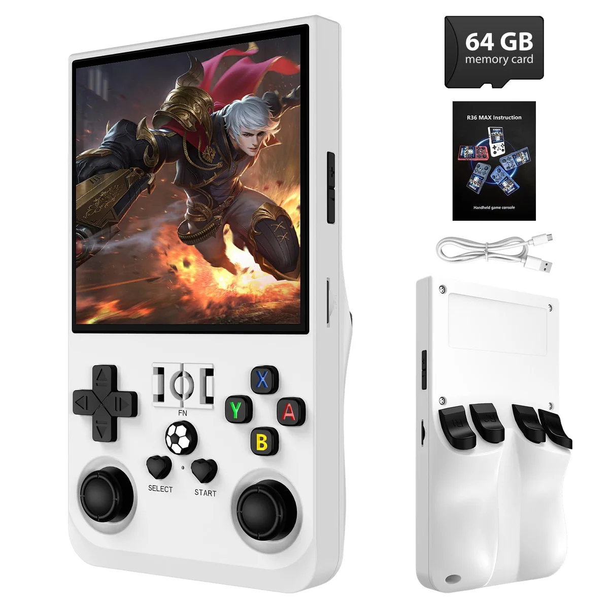 WDYQJE R36MAX Retro Handheld Gaming Console