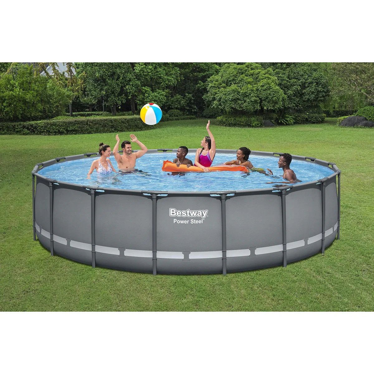 Bestway Power Steel Frame Above Ground Swimming Pool