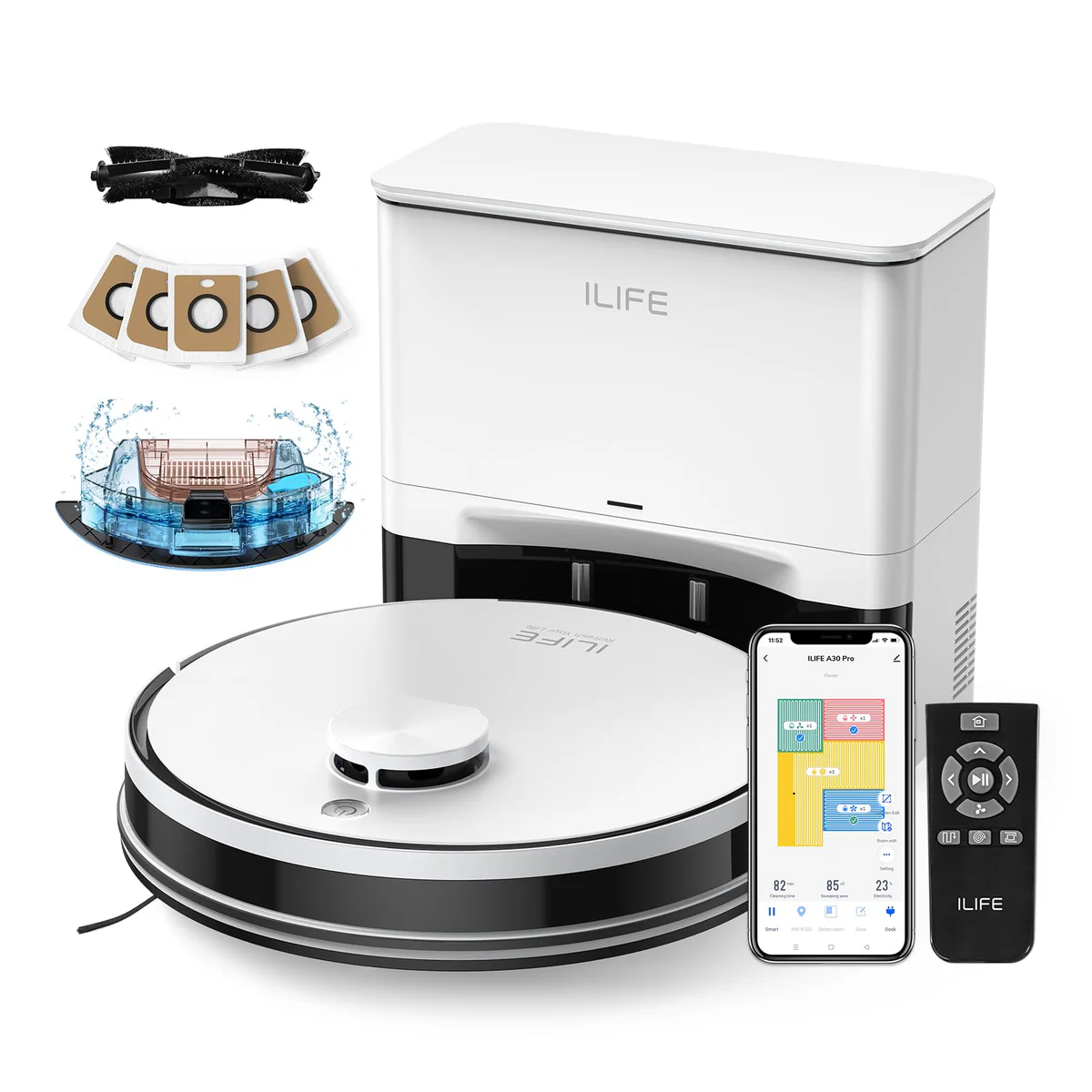 ILIFE V3s Pro Robot Vacuum Cleaner