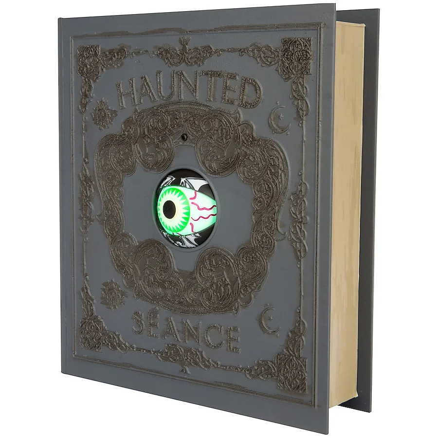 Haunted Living Animated Halloween Book Decoration