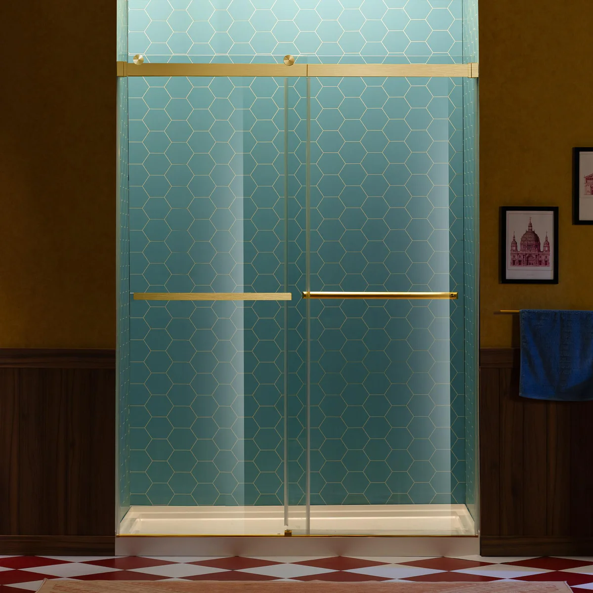 WOODBRIDGE Frameless Sliding Shower Door