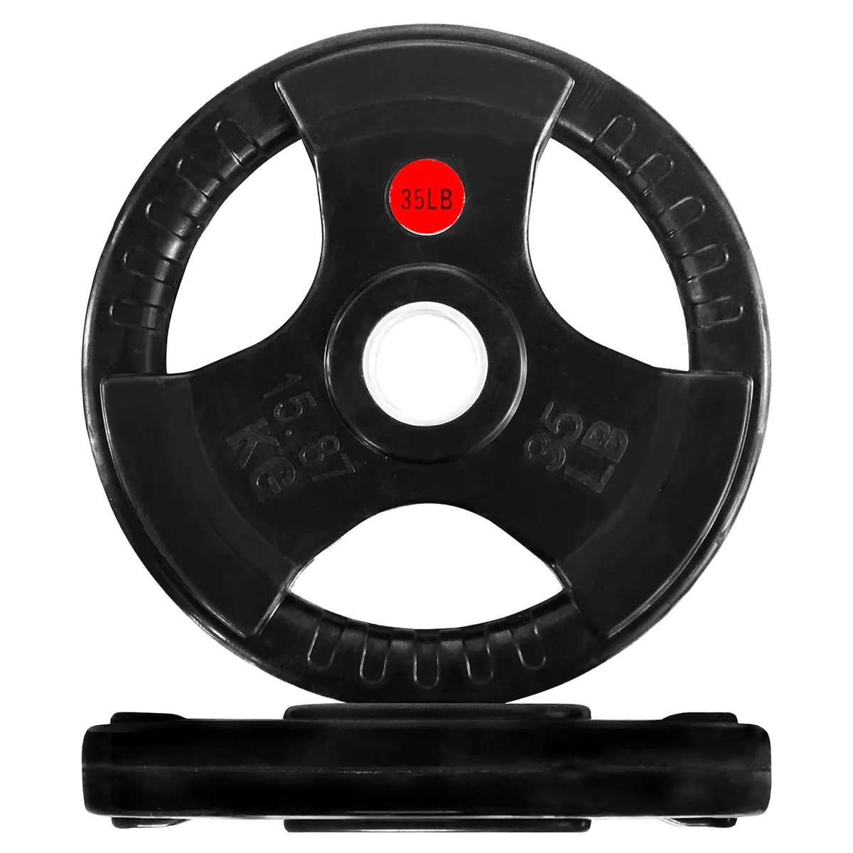 Fitvids Cast Iron Olympic 35lb Weight Plate