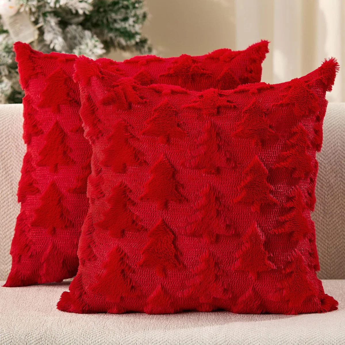 DFXSZ Christmas Pillow Covers 