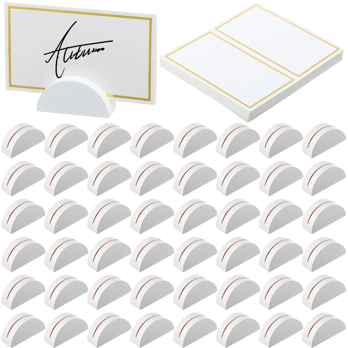 Maitys Wooden Table Number Stand