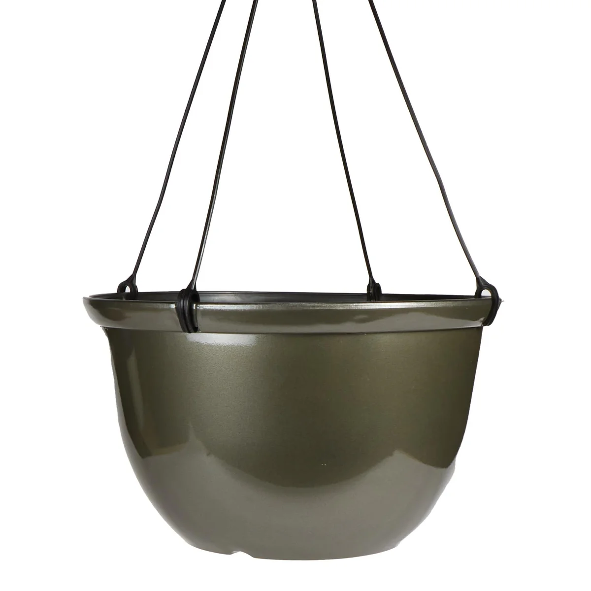 The HC Companies Metallic Hanging Planter Basket