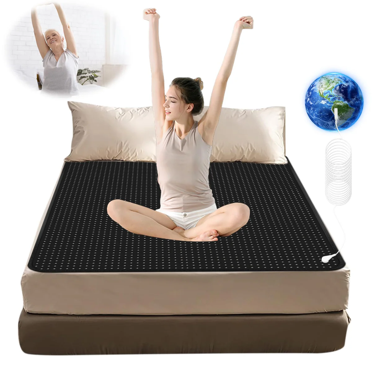 LOYDBDT Grounding Mat for Bed