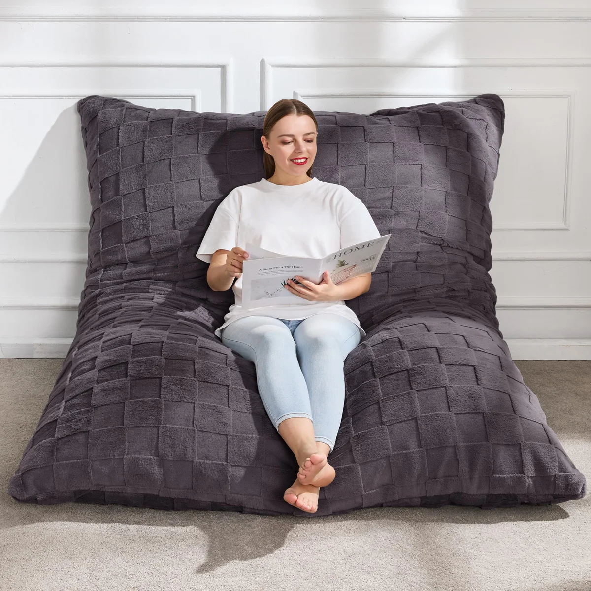 Hobestluk Large Bean Bag Chair 