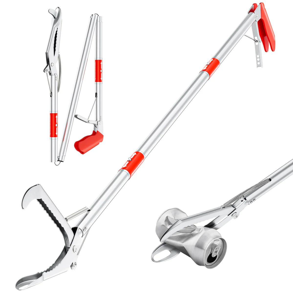 LURMMUE Foldable Grabber Reacher Tool