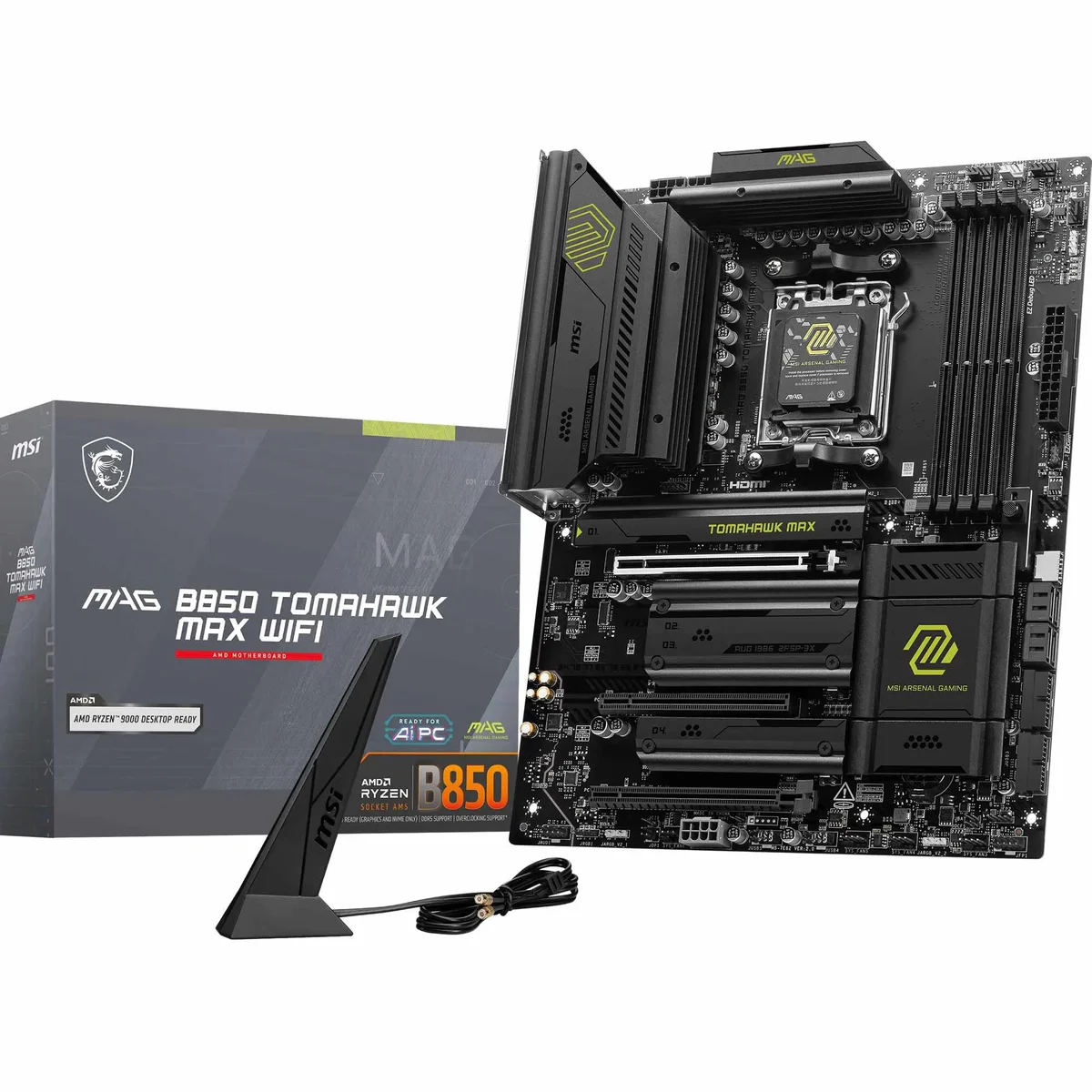 MSI MAG B850 Tomahawk MAX WiFi Motherboard