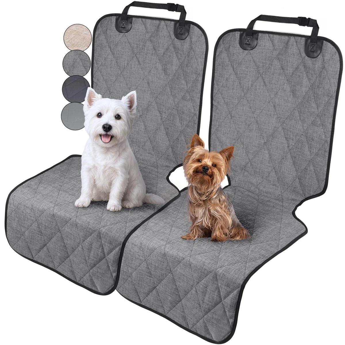 VIVAGLORY Dog Front Seat Cover 