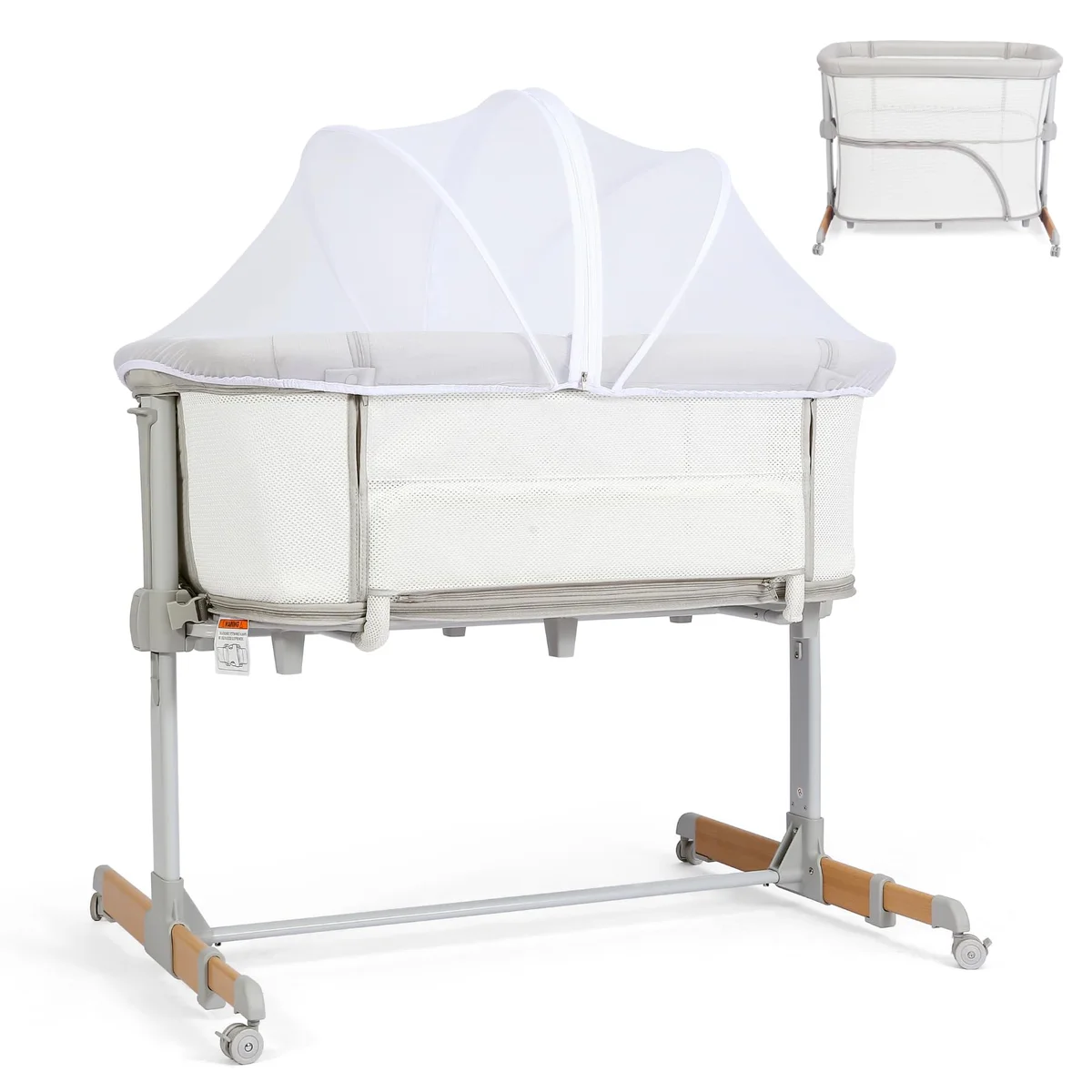 Bicystar 3-in-1 Bedside Sleeper Bassinet