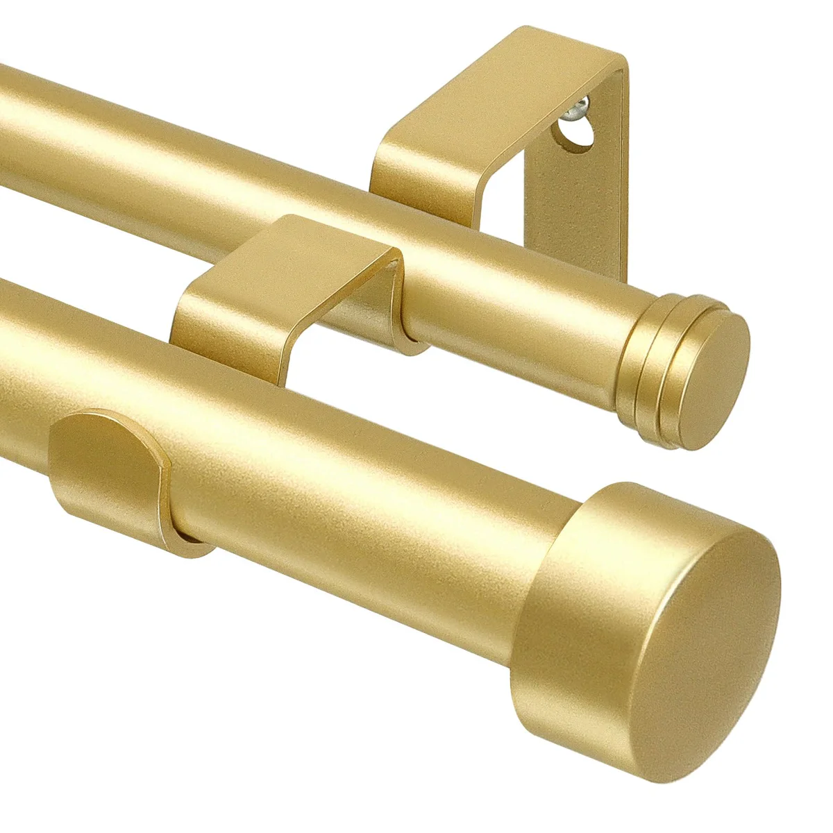 KAMANINA Double Curtain Rod 