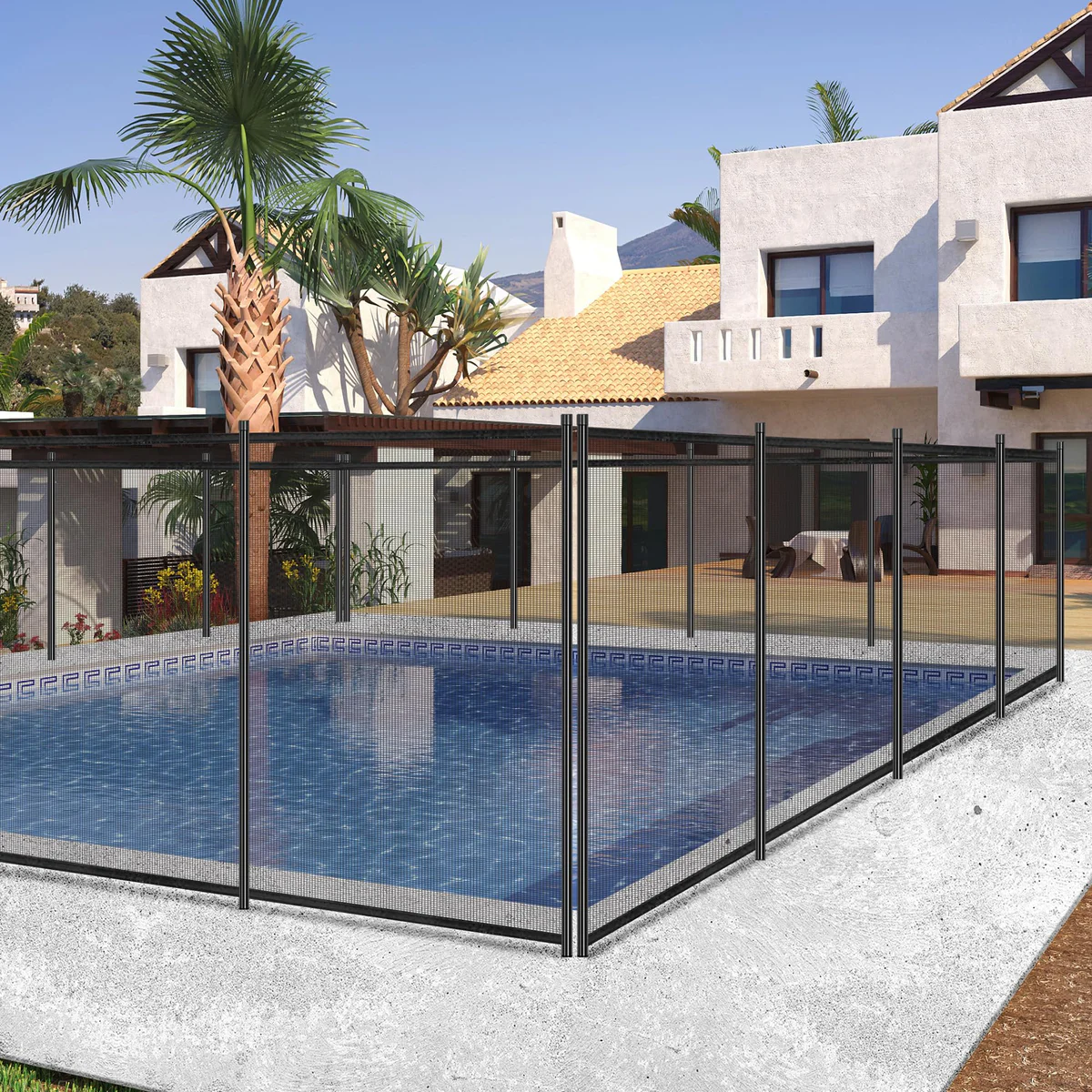 VIVOHOME Pool Fence