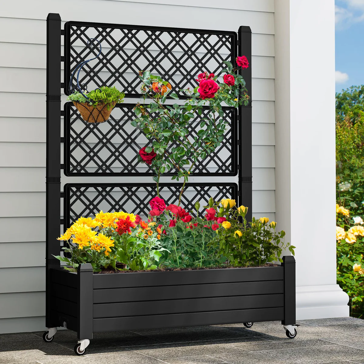 YITAHOME Trellis Planter Box