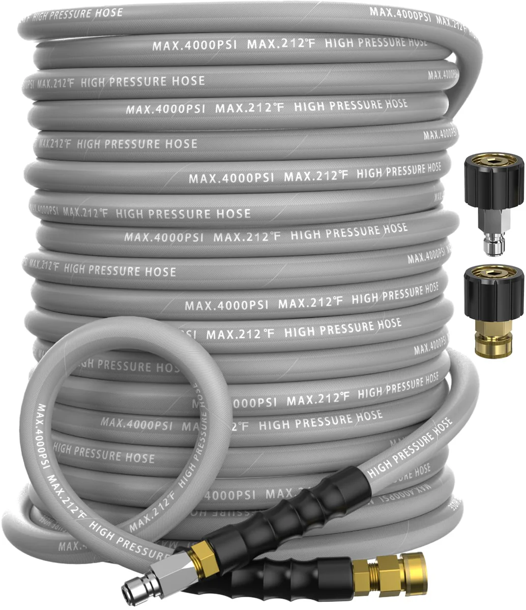 NAVOHEVEN Pressure Washer Hose 100FT