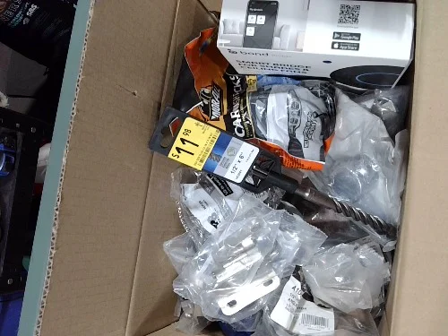 Box of Assorted Lowes Merch