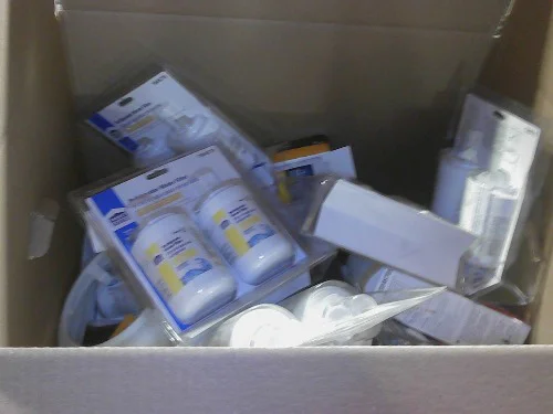 BOX OF ASSORRTED LOWES PRODUCT