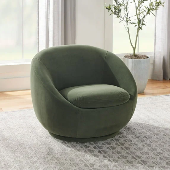 Better Homes & Gardens Round Swivel Accent Chair