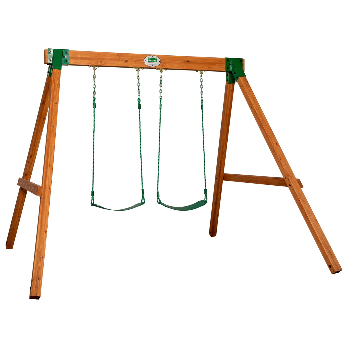 Backyard Discovery Durango Wooden Swing Set (Partial)