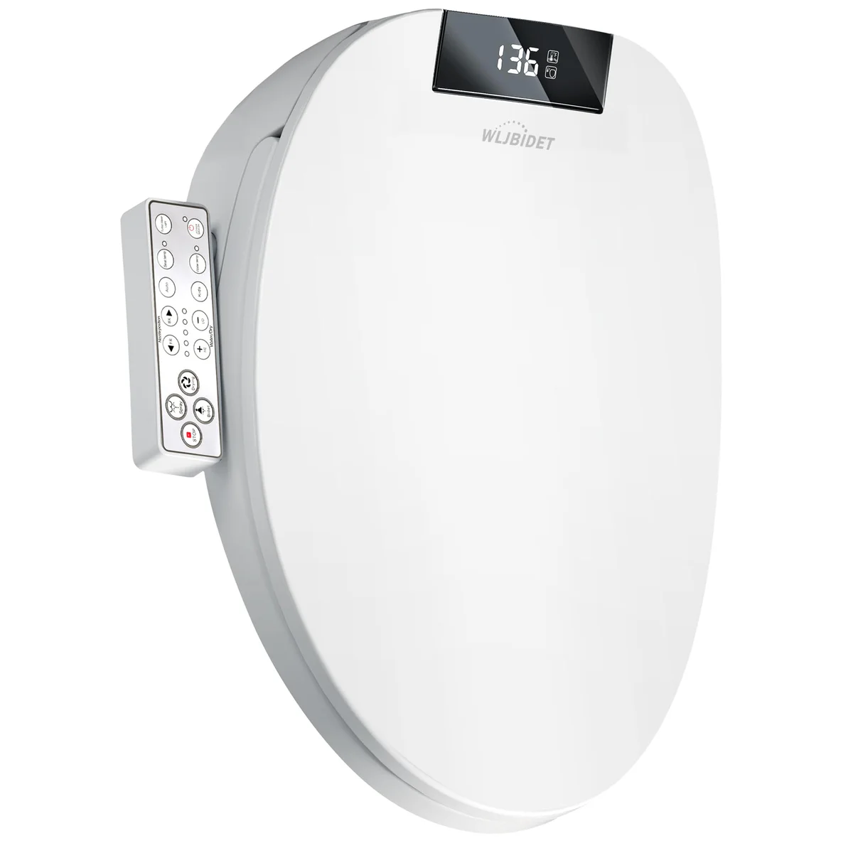 WLJBIDET Elongated Bidet Toilet Seat