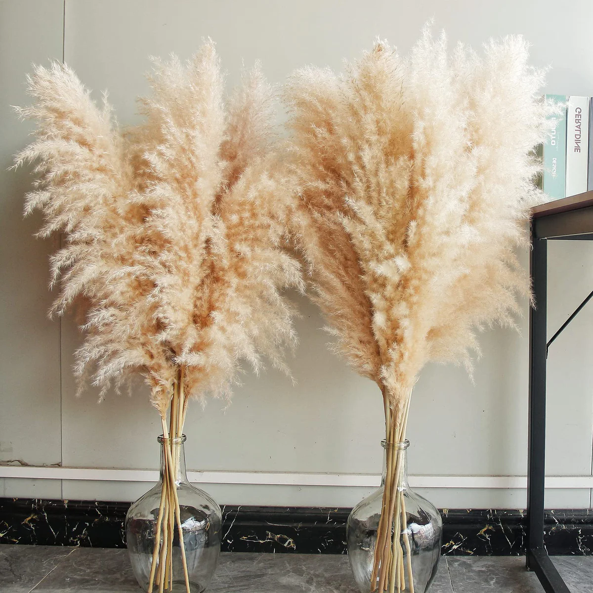 Bannifill Natural Pampas Grass Decor 