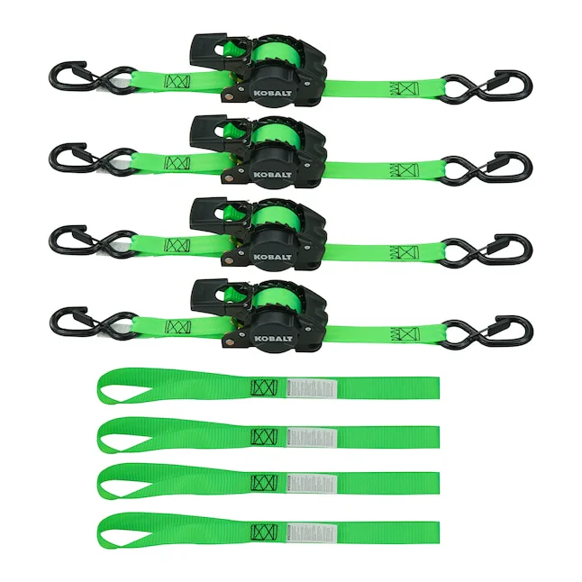 Kobalt Retractable Ratchet Strap