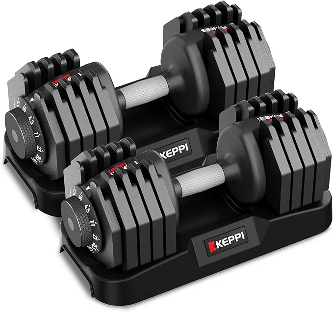 Keppi Adjustable Dumbbell Set 