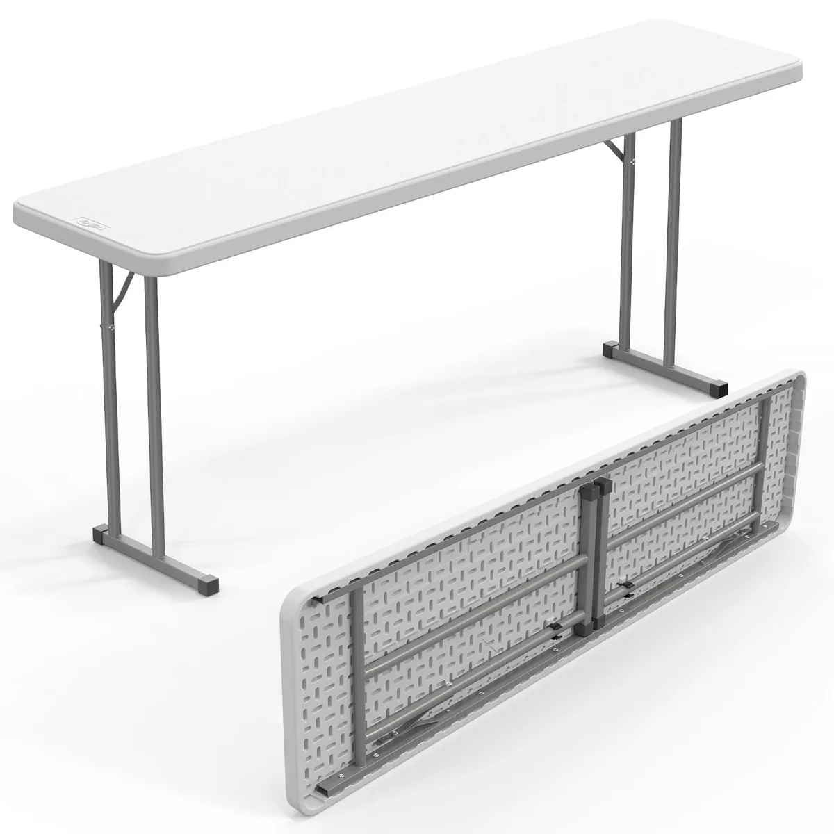 Ktaxon Rectangular Folding Table 6ft
