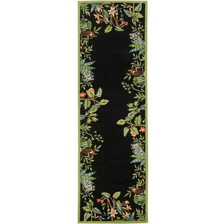 SAFAVIEH Chelsea Deloris Animal Lovers Wool Runner