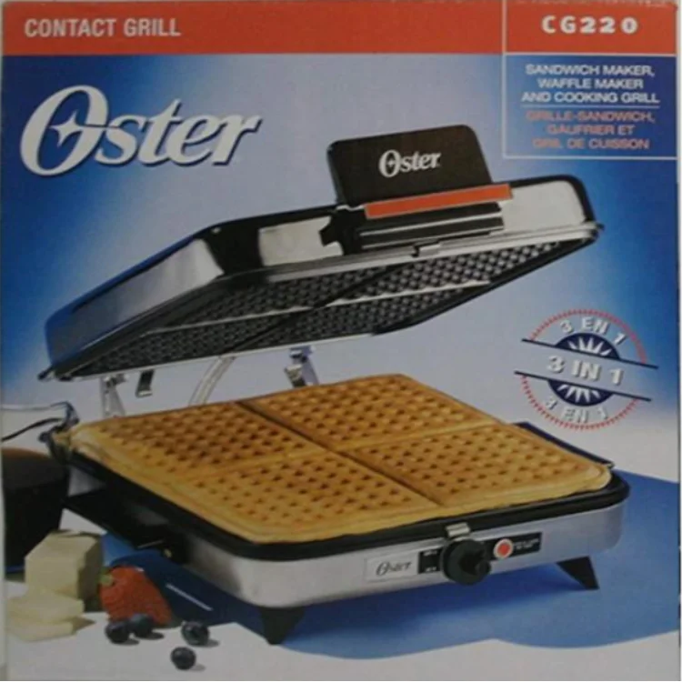 Oster 3 in 1 Waffle Maker
